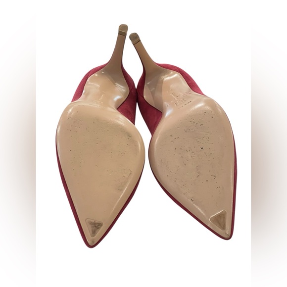 GIANVITO ROSSI 85 suede pumps - Picture 12 of 12